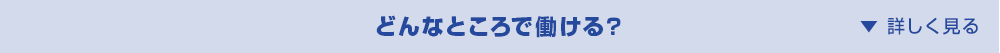 どんなところで働ける？